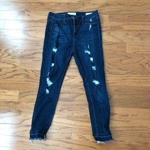 Bullhead Distressed Skinny Jeans